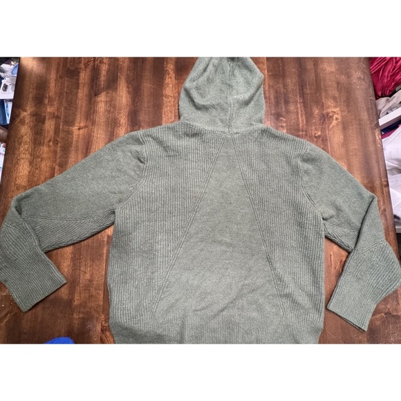 New .. Time and Tru Hooded Sweater - Army Green - L Time and Tru Size: L - Picture 6 of 15